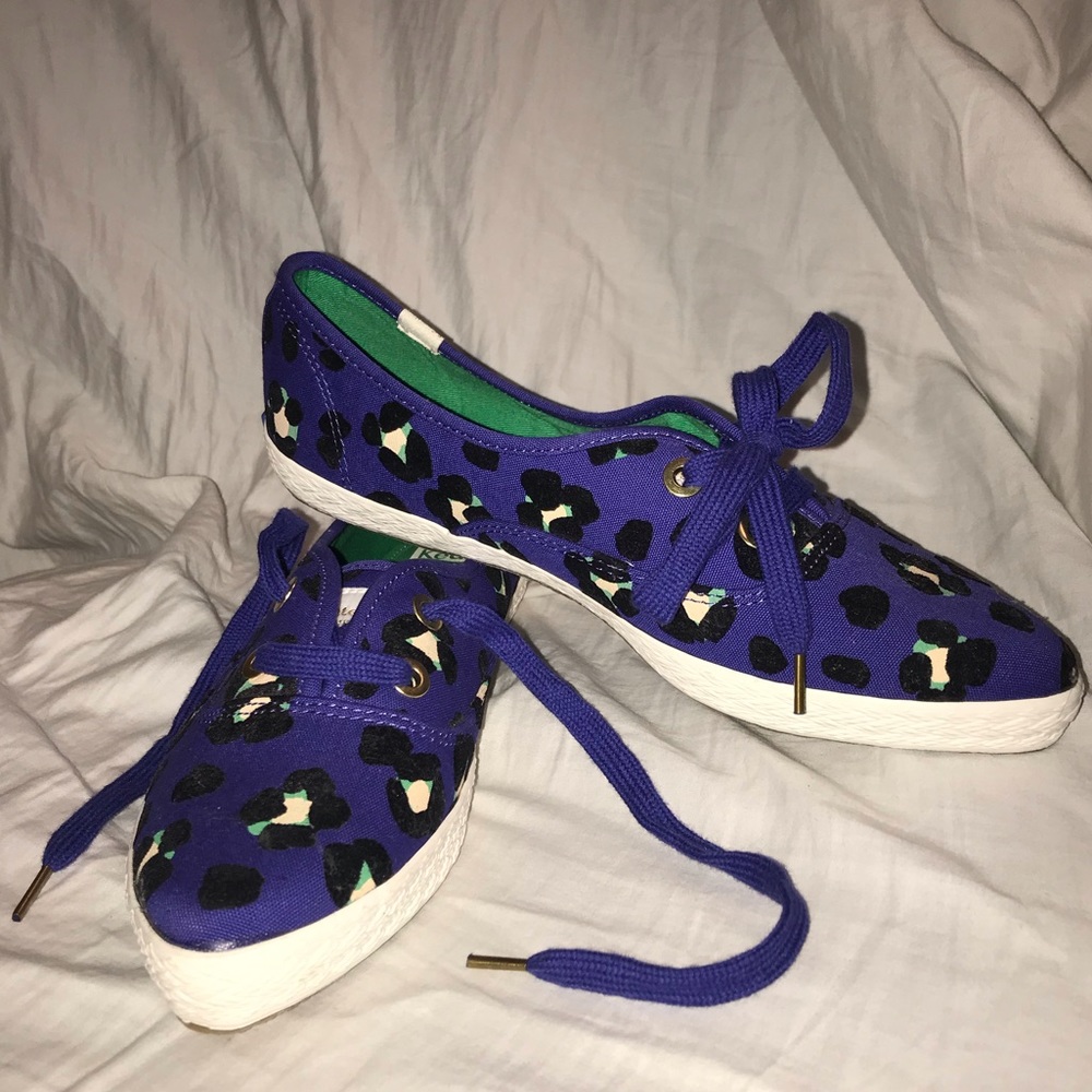 Keds x Kate Spade leopard-print canvas sneakers